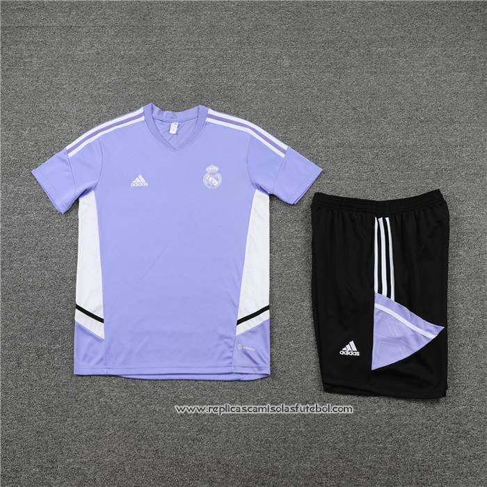 Fato de Treino
 Real Madrid 2022-2023 Manga Curta
 Purpura - Calcas Curta
